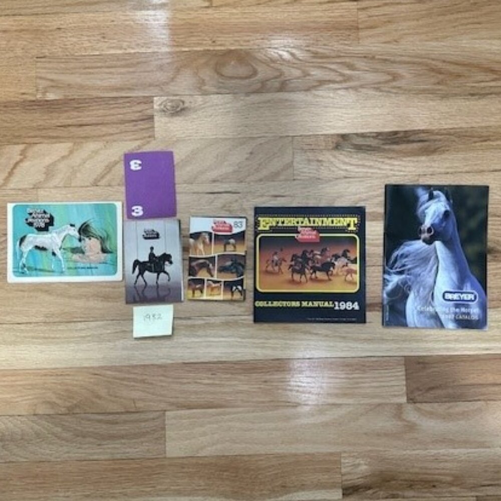 1978, 1982, 1983, 1984, 2007 Breyer Collectors Manual/Catalogs
